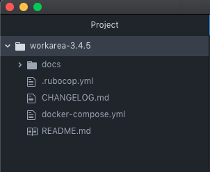 Bundled workarea gem